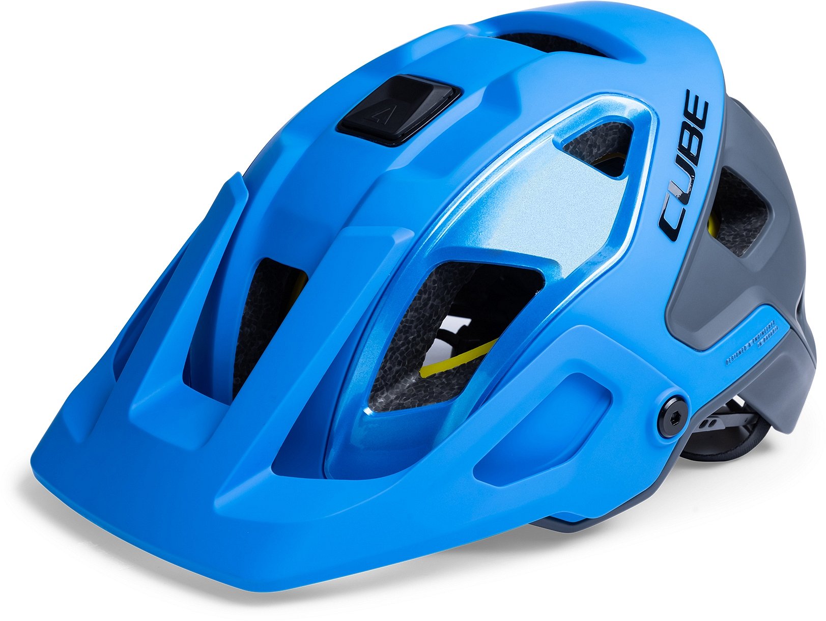 CUBE Helmet Strover X Actionteam Blue/Grey – CUBE Stores UK