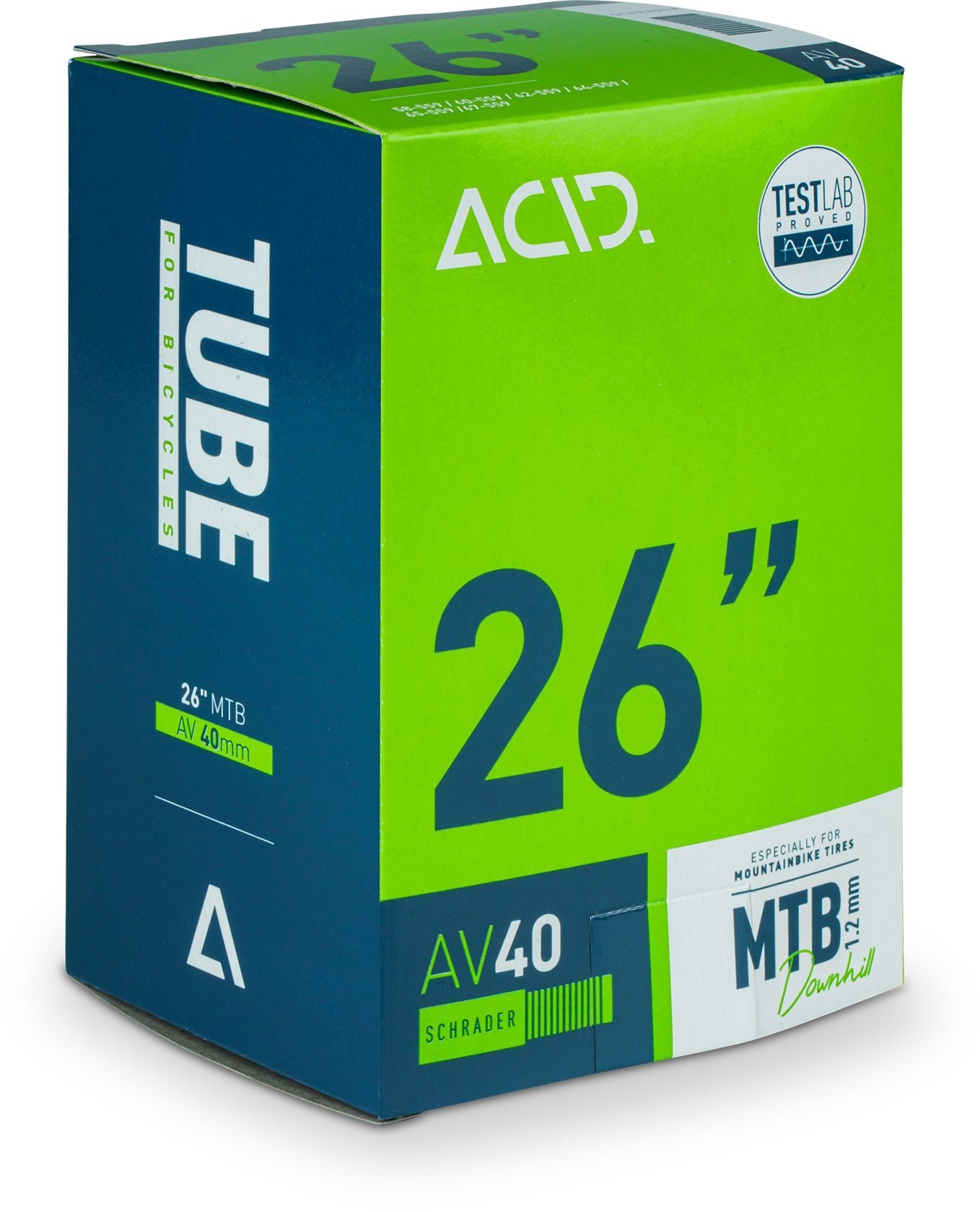 ACID Tube 26 Mtb Agv 40Mm Downhill 58 67 559 CUBE Stores UK