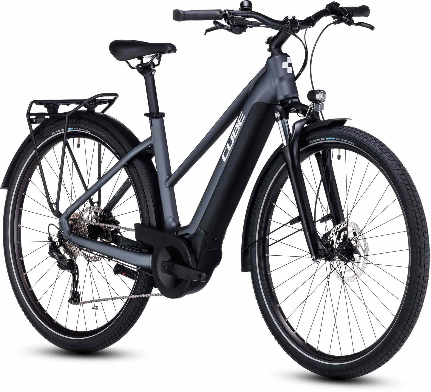 CUBE Touring Hybrid One 500 Grey/White
