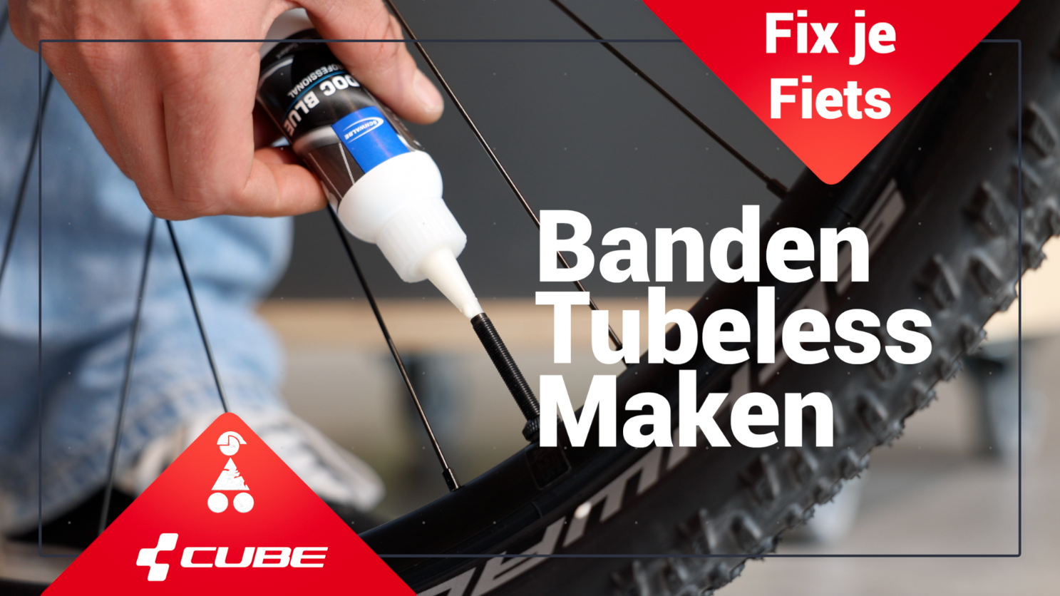 ZO MAAK JE BANDEN TUBELESS
