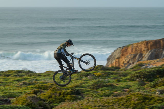 CUBE mtb banden in actie