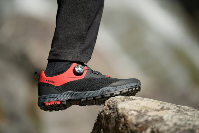 CUBE fietsschoenen voor heren met de juiste stijfheid