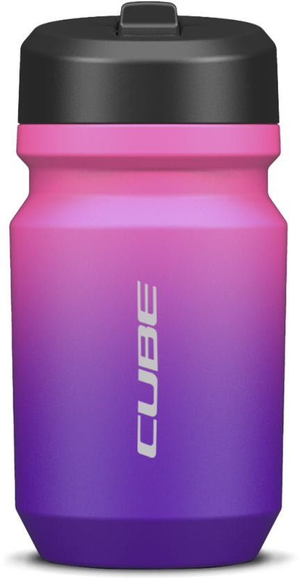 CUBE STAINLESS STEEL BOTTLE ARC KIDS 400 FUCSIA/PURPLE