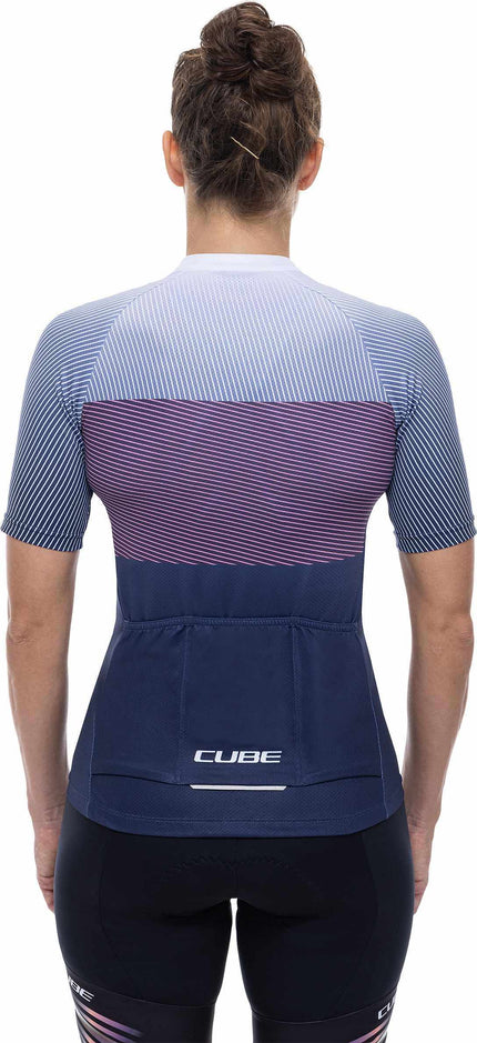 CUBE TEAMLINE WS JERSEY CMPT S/S BLUE/VIOLET