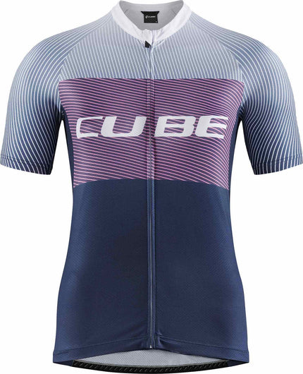 CUBE TEAMLINE WS JERSEY CMPT S/S BLUE/VIOLET