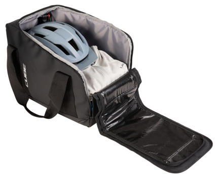 CUBE GEAR BAG HELMET 25 BLACK