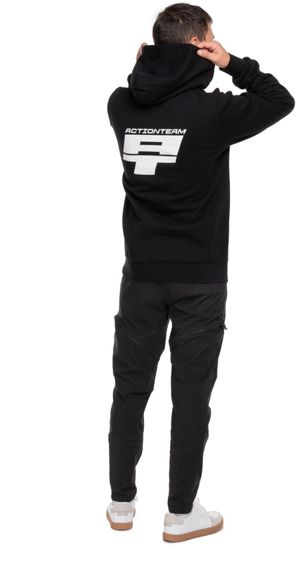 CUBE HOODIE X ACTIONTEAM BLACK