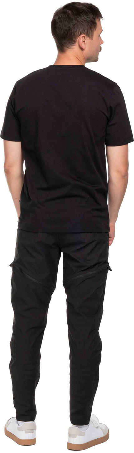 CUBE ORGANIC T-SHIRT GRID BLACK