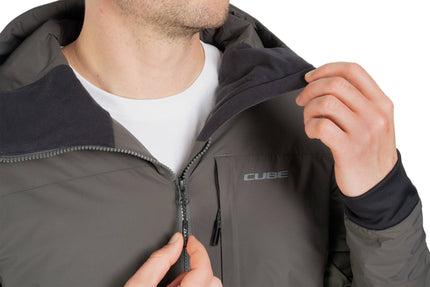 CUBE HYBRID JACKET OLIVE