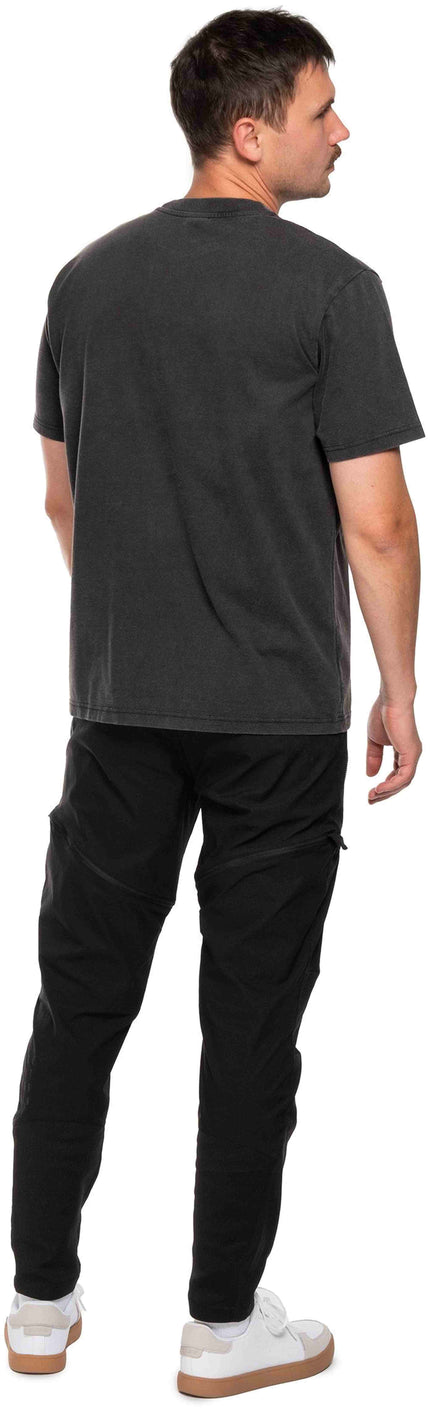 CUBE ORGANIC T-SHIRT SCRIPT GTY FIT WASHED GREY