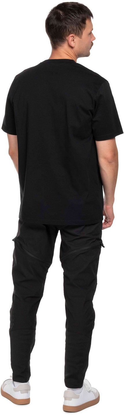 CUBE ORGANIC T-SHIRT EMBOSSED GTY FIT BLACK