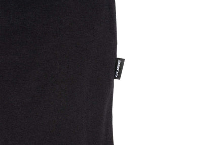 CUBE ORGANIC T-SHIRT EMBOSSED GTY FIT BLACK