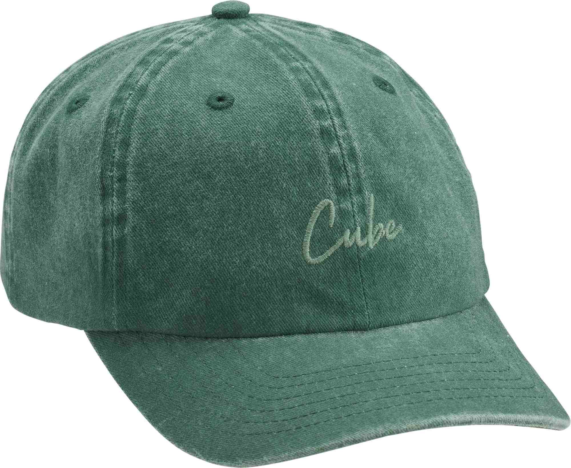 Cube Cap CUBE CAP 6 PANEL WASHED GREEN – cubestores.nl