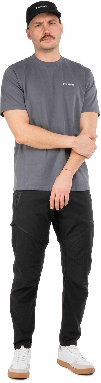 CUBE CAP 5 PANEL BLACK