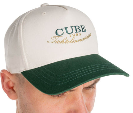 CUBE CLUB CAP CREME/GREEN