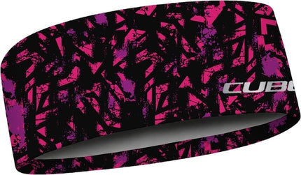 CUBE FUNCTIONAL HEADBAND LIGHT BLACK/PINK