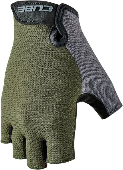 CUBE GLOVES CMPT COMFORT SHORT FINGER TM REED GREEN