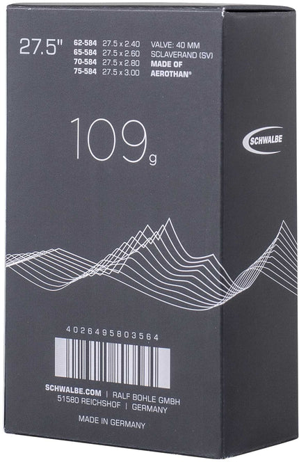 Schwalbe Inner Tube Sv21Fe Aerothan 62/75-584 40Mm