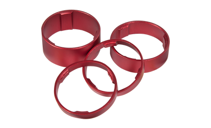CUBE Headset Spacer Set Red