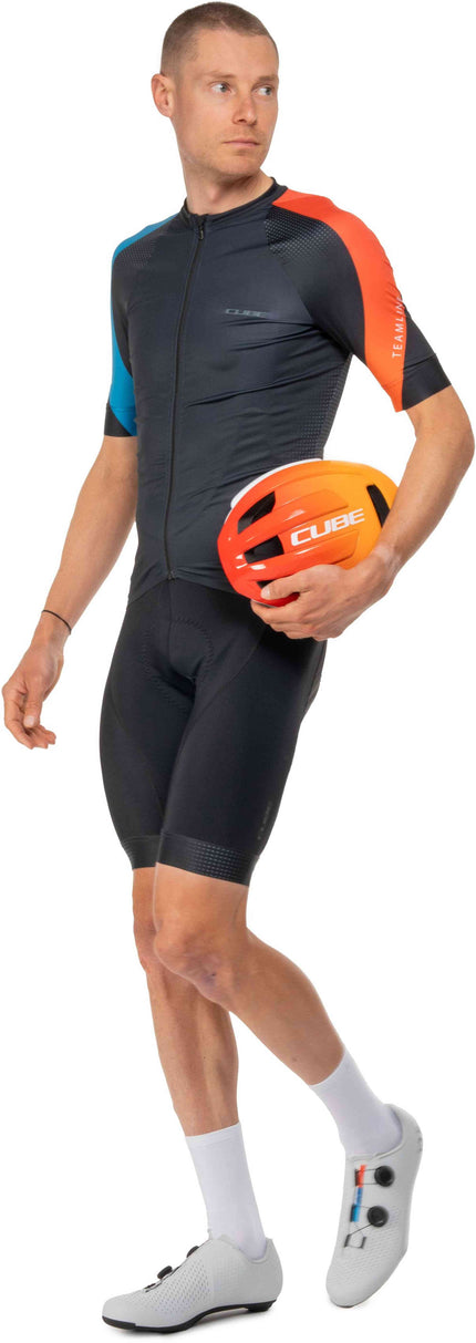 CUBE ROAD/XC JERSEY TEAMLINE S/S BLACK