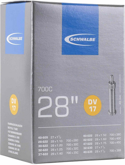 Schwalbe Inner Tube Dv17 28 Inch 28/47-622/635