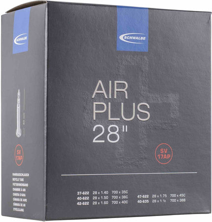 SCHWALBE INNER TUBE SV17AP AIRPLU 37/47-622/635 40