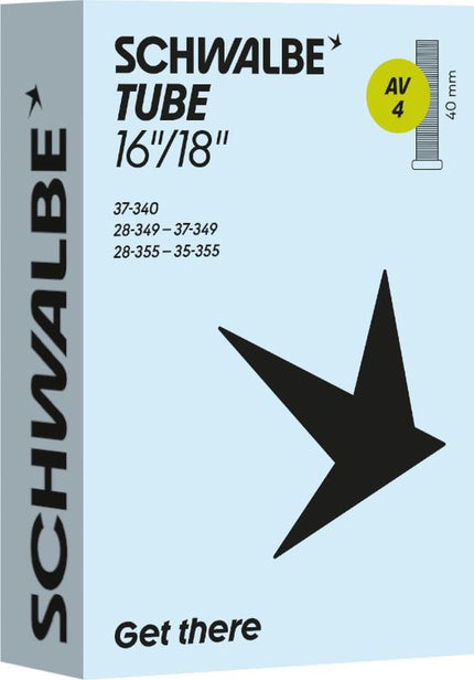 SCHWALBE INNER TUBE AV4 28/37-340/355 40MM 