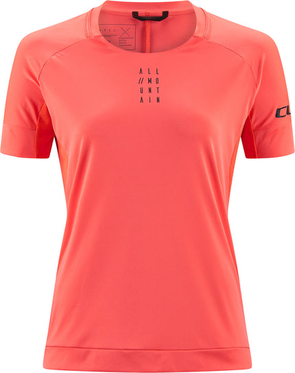 CUBE Am WS Round-Neck Jersey S/S Coral
