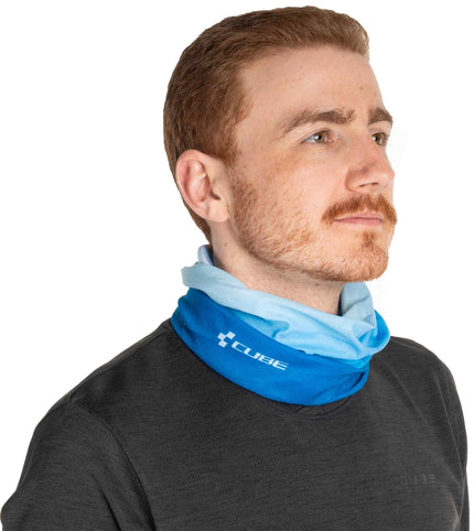 CUBE Functional Scarf Blue/Grey Onesize