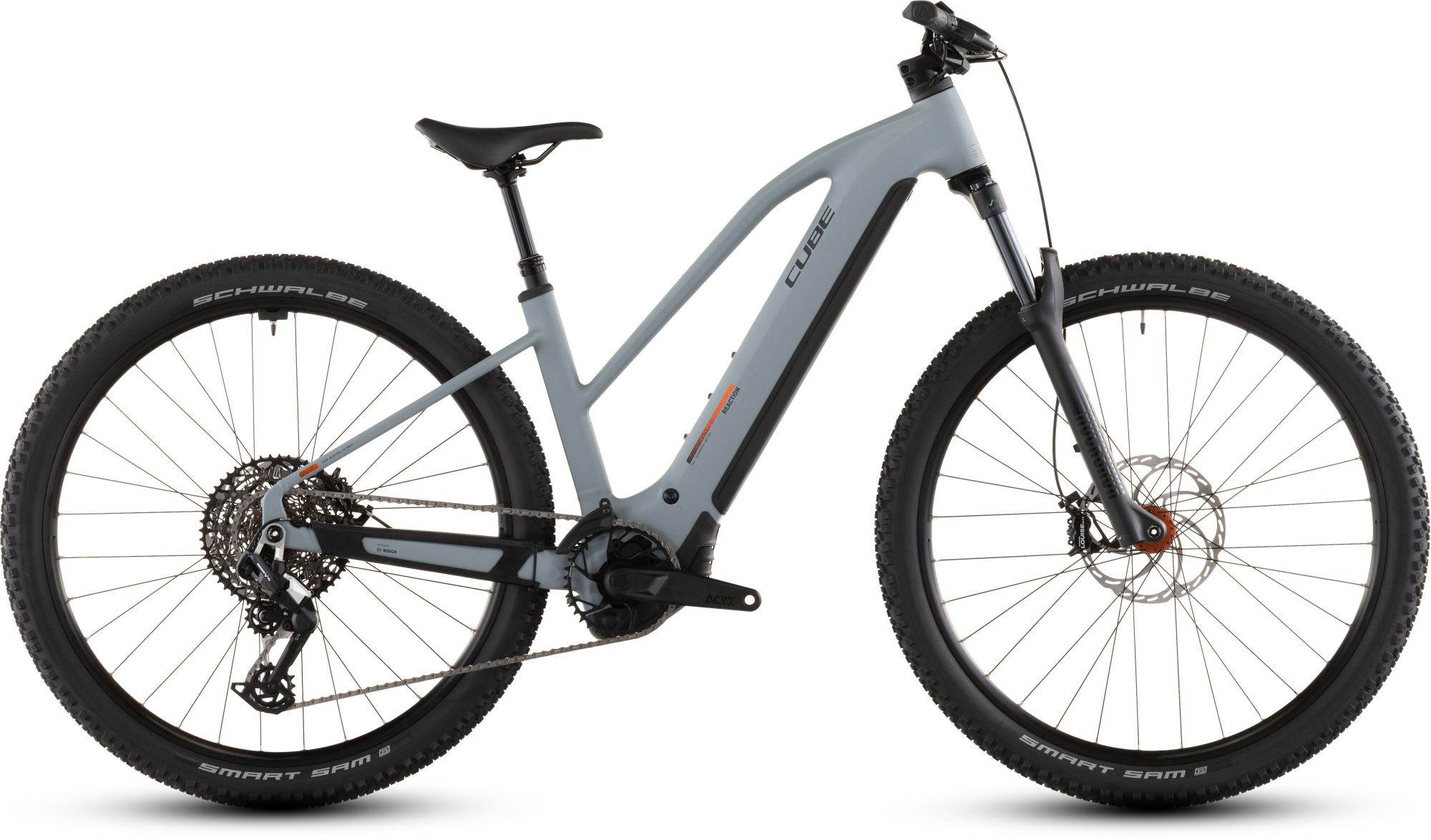 CUBE REACTION HYBRID RACE 800 VULCAN/ORANGE – cubestores.nl