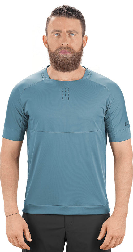 CUBE Am Round Neck Jersey S/S Smoke Blue