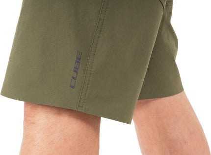 CUBE MTB ENDURO SHORT TM REED GREEN