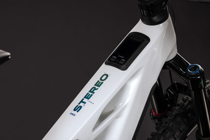 CUBE STEREO HYBRID ONE44 HPC PRO 800 METALLICWHITE/BLUE
