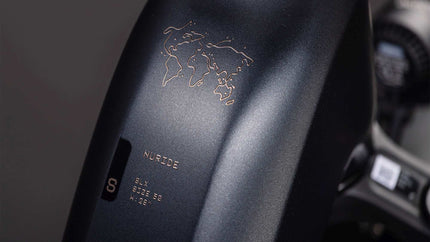 CUBE NURIDE HYBRID SLX 800 BLACK/GOLD