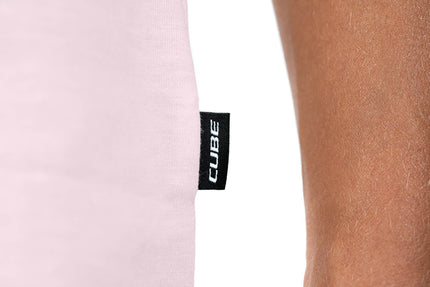CUBE Organic WS T-Shirt Brand Rose