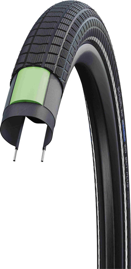 SCHWALBE BIG BEN PLUS PERF GREENG REFLEX 20x2.15