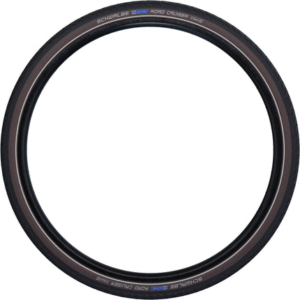 SCHWALBE ROAD CRUISER BLACK/COFFEE+REFLEX 28X1.60