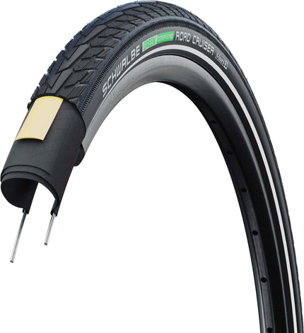 SCHWALBE ROAD CRUISER K-GUARD BLACK+REFLEX 24X1.75