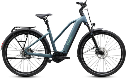 CUBE TOURING HYBRID DELUXE SLX 800 GREENGRANIT/GREEN