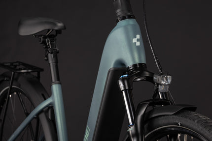 CUBE TOURING HYBRID DELUXE SLX 800 GREENGRANIT/GREEN