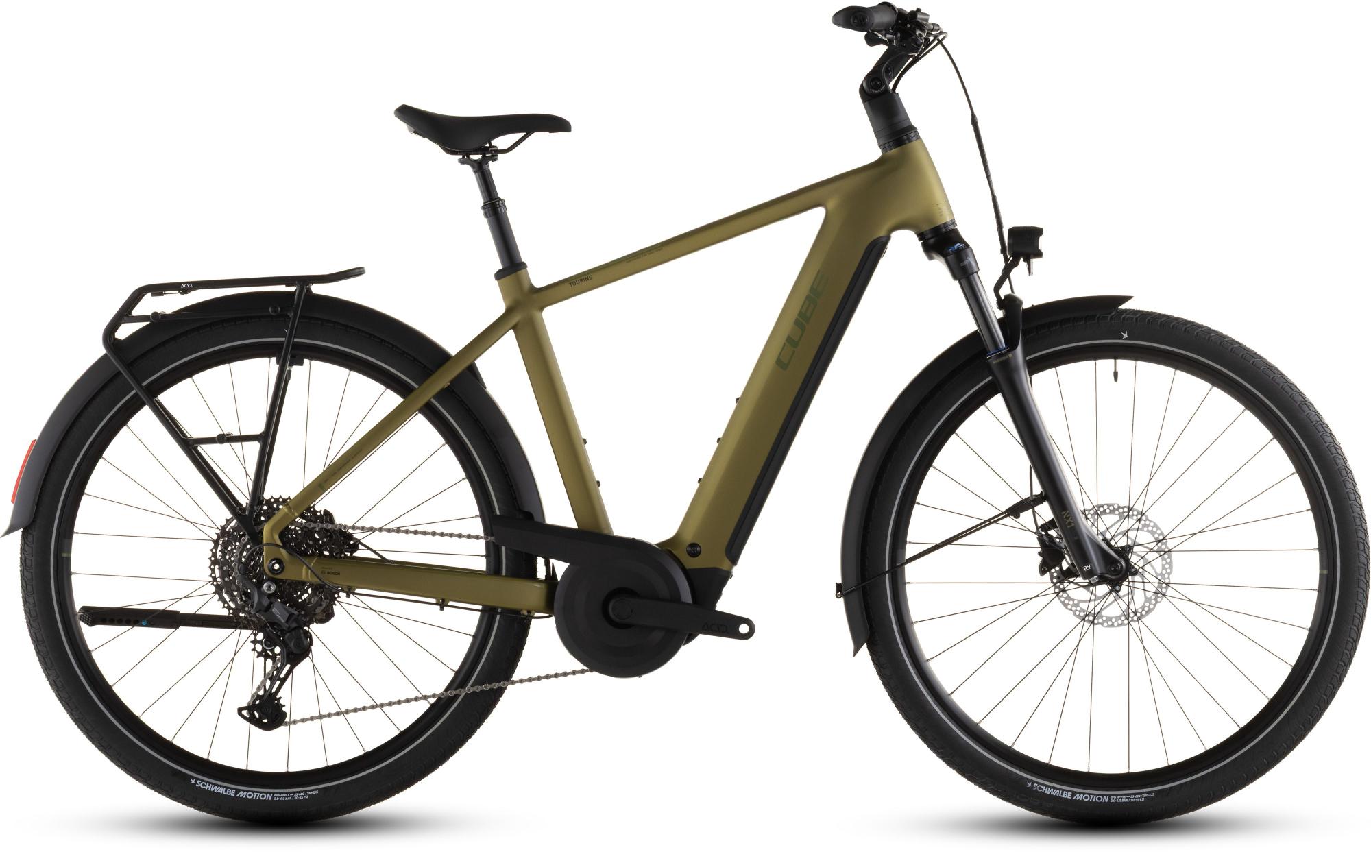 CUBE TOURING HYBRID PRO 800 GOLDENLIME/BLACK – cubestores.nl