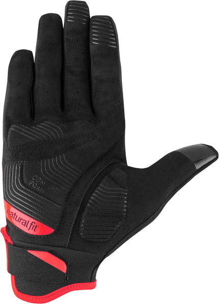 CUBE Gloves Long Finger X Nf Black/Red