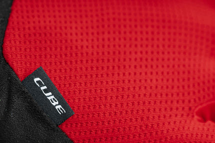 CUBE Gloves Long Finger X Nf Black/Red