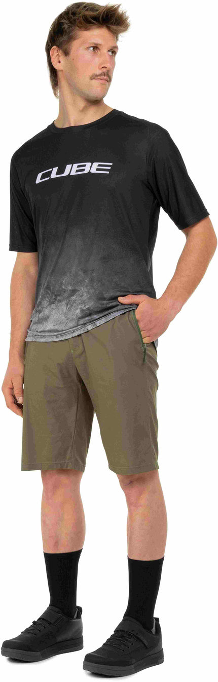 CUBE TRAIL SHORT CMPT TM REED GREEN