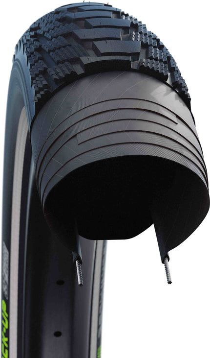 SCHWALBE PICK-UP PERFORMANCE WIRED SUPER DEFENSE ADDIX E BLACK REFLEX 20x2.35 (60-406)