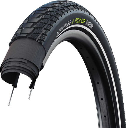 SCHWALBE PICK-UP PERFORMANCE WIRED SUPER DEFENSE ADDIX E BLACK REFLEX 20x2.35 (60-406)