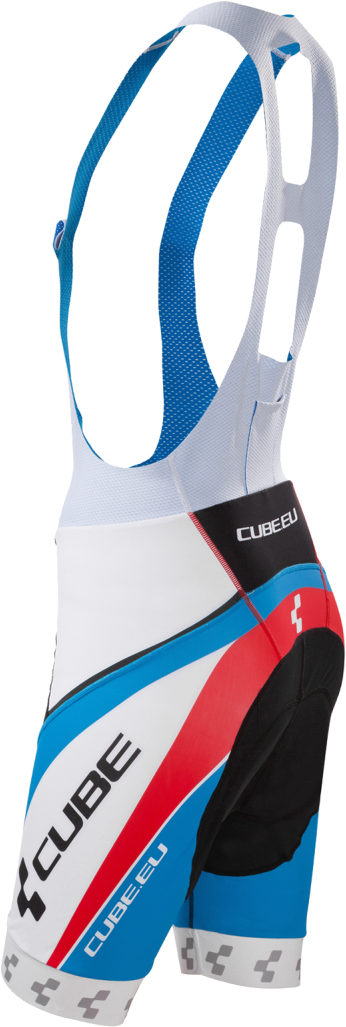 Red white and blue bib shorts 2025