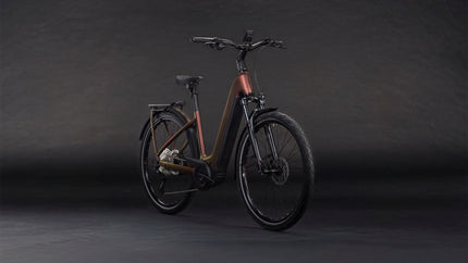 CUBE KATHMANDU HYBRID PRO 800 SUNGLOW/CHROME