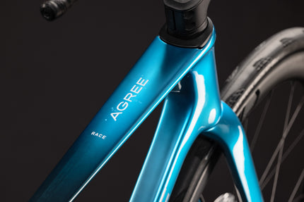 CUBE AGREE C:62 RACE CHROMEBLUE/LIQUIDBLUE