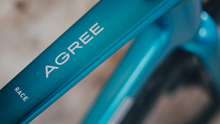 CUBE AGREE C:62 RACE CHROMEBLUE/LIQUIDBLUE